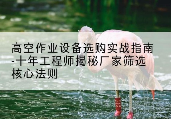 崇川剪叉式升降机厂家-高空作业设备选购实战指南-十年工程师揭秘厂家筛选核心法则